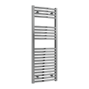 Reina Diva Curved Heated Towel Rail - 1200mm x 450mm - Chrome
