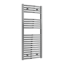 Reina Diva Curved Heated Towel Rail - 1200mm x 500mm - Chrome