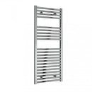 Reina Diva Flat Heated Towel Rail - 1200mm x 500mm - Chrome