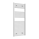 Reina Diva Flat Heated Towel Rail - 1200mm x 500mm - White