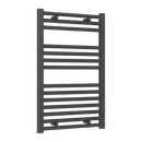 Reina Diva Flat Heated Towel Rail - 800mm x 500mm - Anthracite