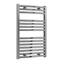 Reina Diva Curved Heated Towel Rail - 800x500mm - Chrome AG50800CC