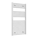 Reina Diva Flat Heated Towel Rail - 1200mm x 600mm - White