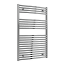 Reina Diva Curved Heated Towel Rail - 1200mm x 750mm - Chrome