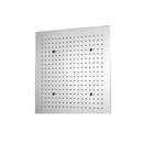 JTP Aquamist Square Ceiling Mounted Fixed Shower Head - 380mm x 380mm - Chrome