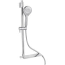 JTP Aqua Slider Shower Rail Kit with Multi Function Shower Handset And Shelf - Chrome