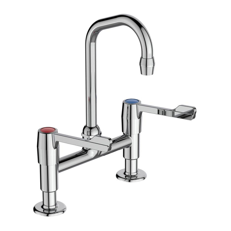 Armitage Shanks Markwick Dual Control Swivel Anti Splash Spout Pillar Basin/Sink Filler S8275AA