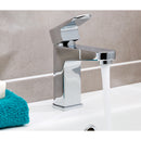 JTP Base Basin Mixer Tap with Click Clack Waste - Chrome