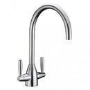 JTP Blink Modern Kitchen Sink Mixer Tap With Swivel Spout - Chrome