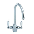 JTP Chelsea Mono Kitchen Sink Mixer Tap With Swivel Spout - Chrome