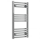 Reina Capo Curved Heated Towel Rail - 800x400mm - Chrome CPO0840CC