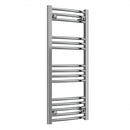 Reina Capo Curved Heated Towel Rail - 1000mm x 400mm - Chrome
