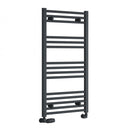 Reina Capo Straight Heated Towel Rail - 1000x500mm - Anthracite CPO1050AF