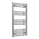 Reina Capo Curved Heated Towel Rail - 1000mm x 500mm - Chrome