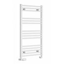 Reina Capo Straight Heated Towel Rail - 1000mm x 600mm - White