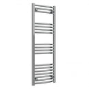 Reina Capo Curved Heated Towel Rail - 1200mm x 400mm - Chrome
