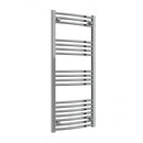 Reina Capo Curved Heated Towel Rail - 1200mm x 500mm - Chrome