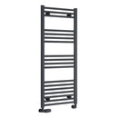 Reina Capo Straight Heated Towel Rail - 1200mm x 600mm - Anthracite