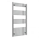 Reina Capo Curved Heated Towel Rail - 1200mm x 600mm - Chrome