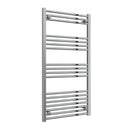 Reina Capo Straight Heated Towel Rail - 1200mm x 600mm - Chrome