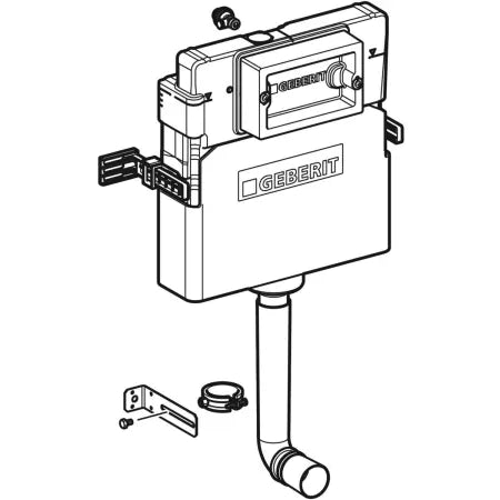 Geberit Delta Concealed Cistern With Delta Flush Plate