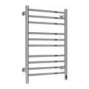 Reina Arnage Electric Straight Heated Towel Rail - 800x500mm - Polished Stainless Steel DE-ARG0805
