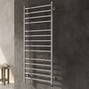 Reina Arnage Electric Straight Heated Towel Rail - 1200mm x 500mm - Polished Stainless Steel