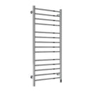 Reina Arnage Electric Straight Heated Towel Rail - 1200x500mm - Polished Stainless Steel DE-ARG1205