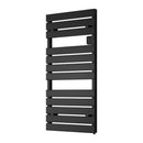 Reina Gia Electric Heated Towel Rail - 1120x550mm - Black DE-GIA1025K
