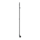 Reina Ines Electric Heated Towel Rail - 1500x22mm - Brushed Gun Metal DE-INS1502G