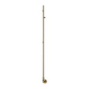 Reina Ines Electric Heated Towel Rail - 1500x22mm - Brushed Brass DE-INS1502S