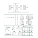 Reina Maia Horizontal Electric Designer Radiator - 500mm x 544mm - White