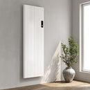 Reina Maia Vertical Electric Designer Radiator - 1600mm x 544mm - White