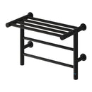 Reina Maira Electric Heated Towel Rail - 350x500mm - Black DE-MAR0355K