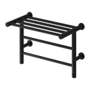 Reina Maira Electric Heated Towel Rail - 350mm x 500mm - Black