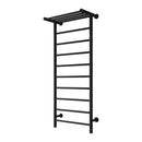 Reina Maira Electric Heated Towel Rail - 1190x500mm - Black DE-MAR1195K