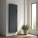Reina Nika Vertical Electric Designer Radiator - 1600mm x 544mm - White