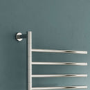 Reina Rance Electric Designer Heated Towel Rail - 455x500mm - Polished Stainless Steel DE-RNC4550P