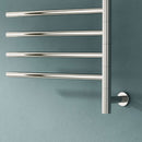 Reina Rance Electric Designer Heated Towel Rail - 455x500mm - Polished Stainless Steel DE-RNC4550P