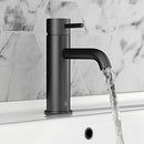 JTP Vos Basin Mixer Tap with Designer Handle - Matt Black DH28008AMB