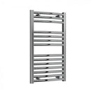 Reina Diva Curved Electric Towel Rail - 800mm x 450mm - Chrome