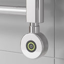 Reina Diva Curved Electric Towel Rail - 1600mm x 600mm - Chrome