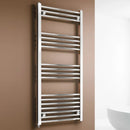Reina Capo Curved Electric Towel Rail - 1200mm x 600mm - Chrome