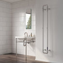 Reina Pelmo Electric Designer Heated Towel Rail - 1500mm x 200mm - Polished Stainless Steel