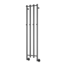 Reina Solara Electric Designer Heated Towel Rail - 1500mm x 400mm - Gun Metal