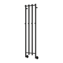 Reina Solara Electric Designer Heated Towel Rail - 1500mm x 400mm - Matt Black