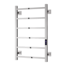 Reina Velino Electric Designer Towel Rail - 800mm x 500mm - Polished Stainless Steel