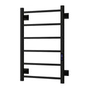 Reina Velino Electric Designer Towel Rail - 800x500mm - Matt Black EVLN080K