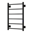 Reina Velino Electric Designer Towel Rail - 800mm x 500mm - Matt Black