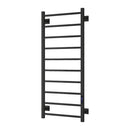 Reina Velino Electric Designer Towel Rail - 1200x500mm - Matt Black EVLN120K